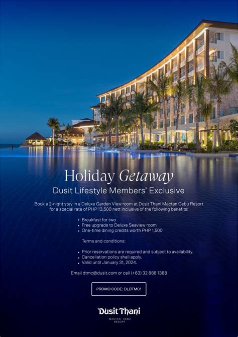 Dusit Thani Manila Membership.